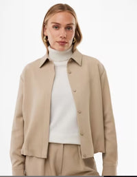 Bold shirt jacket