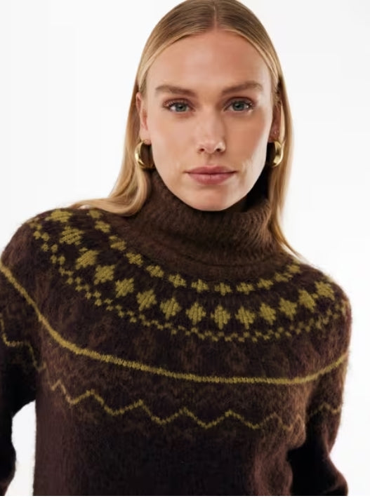 Nordic jacquard jumper