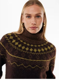 Nordic jacquard jumper