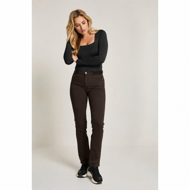 Angie (Elastic) deep brown