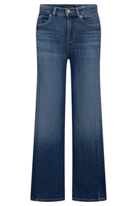 Kira crop s-mid vintage wash