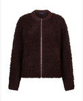 Bomber knit boucle