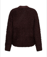 Bomber knit boucle