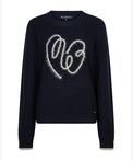 Sweater ribbon logo