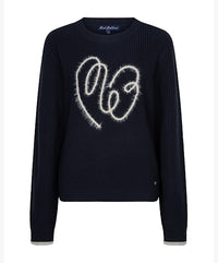 Sweater ribbon logo