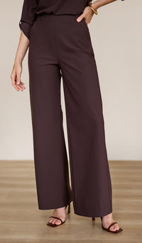 Lexie bonded trousers brown