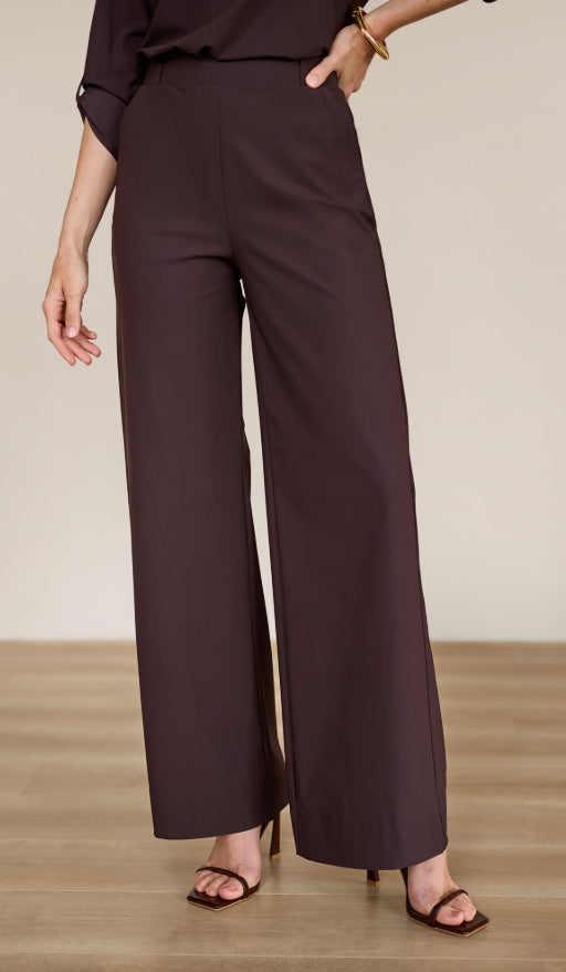 Lexie bonded trousers brown
