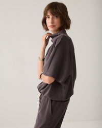 Sleevles top Pinstripe scuba