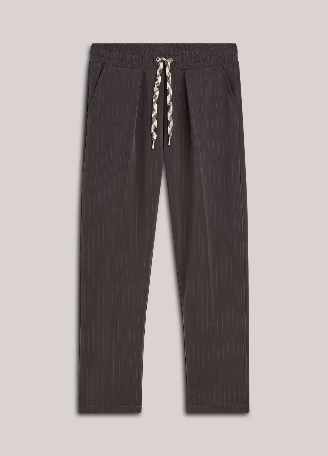Tapered pants Pinstripe scuba