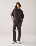 Tapered pants Pinstripe scuba