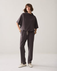 Tapered pants Pinstripe scuba