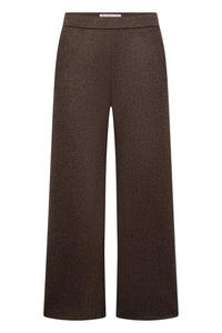 Palina long darkbrown patterned