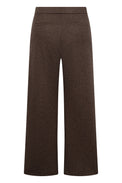 Palina long darkbrown patterned