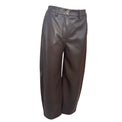 Phibi 7/8 jog dark brown