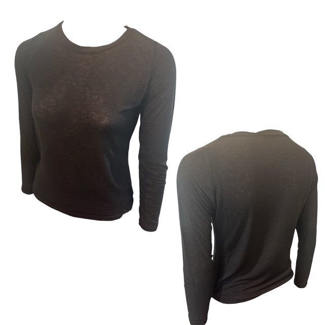 T-SHIRT PARICOLLO 90 NERO
