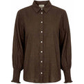 Ane smock shirt dark khaki