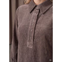 Barbel corduroy dress washed taupe