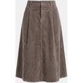 Barbel corduroy skirt washed taupe