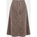 Barbel corduroy skirt washed taupe