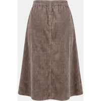 Barbel corduroy skirt washed taupe